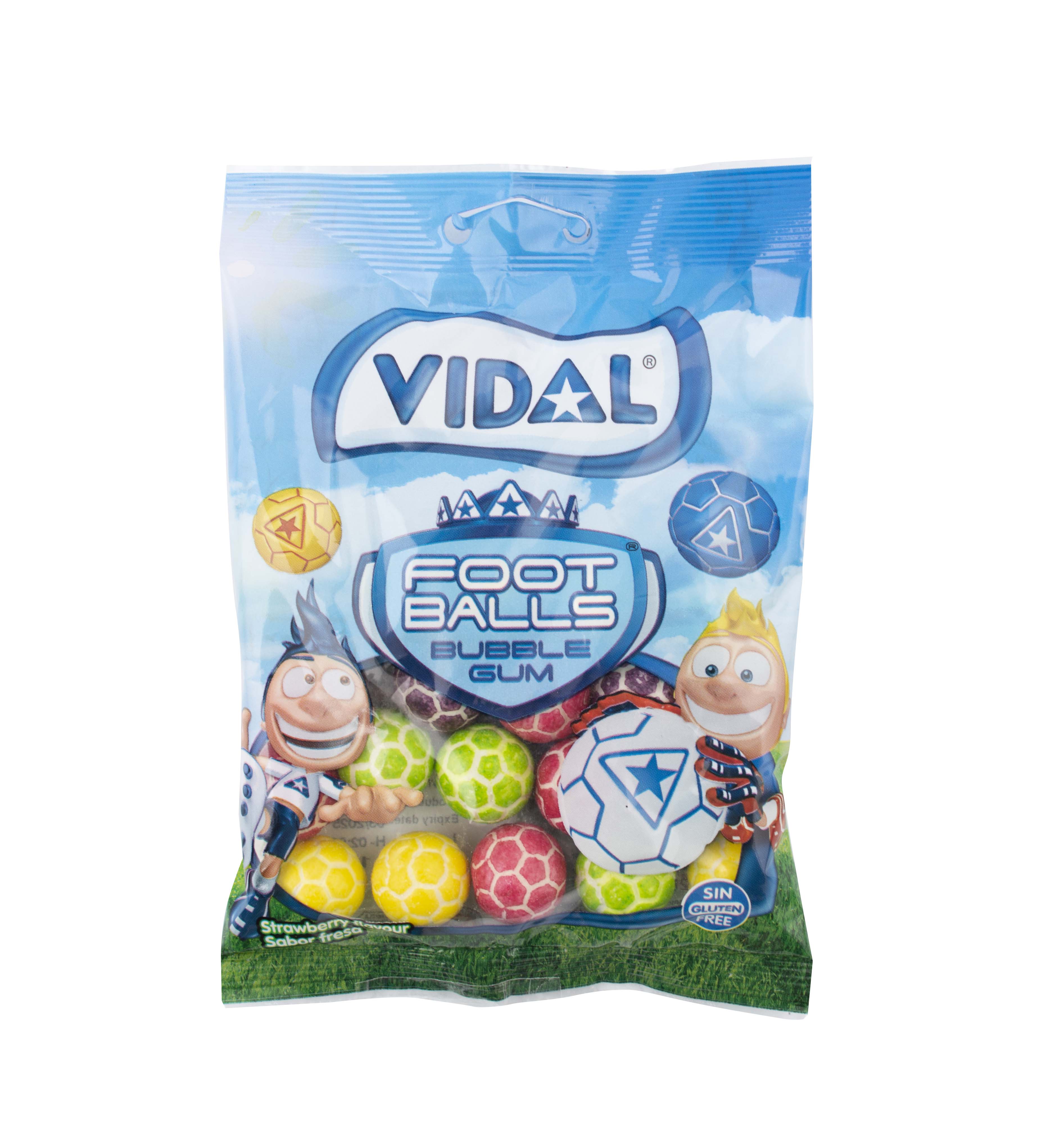 Footballs bubble gum - žvýkačky kopačák 90g 