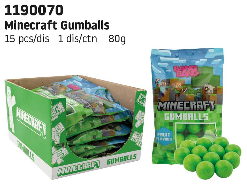 Minecraft Gum Balls 