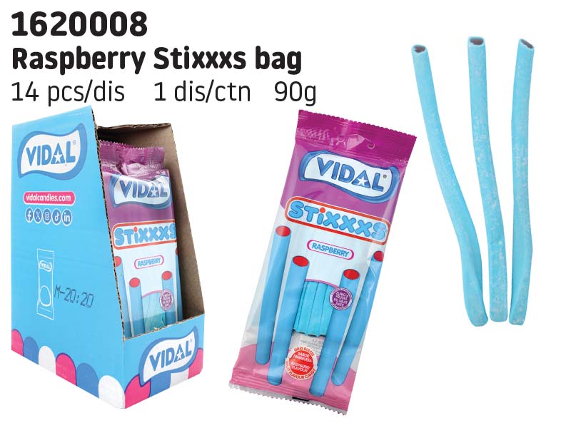 Raspberry stixxxs - moučné malinové pendreky 90g
