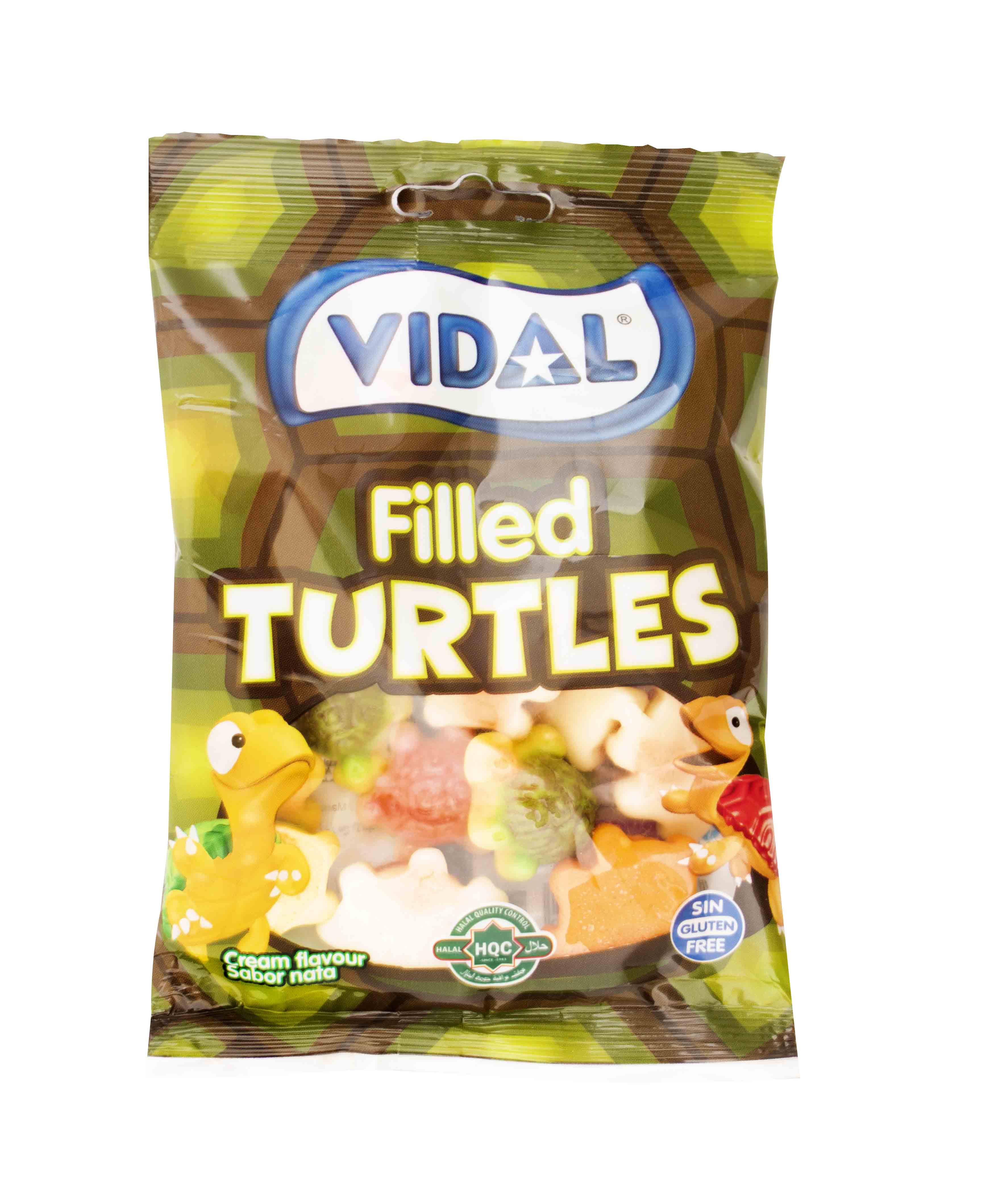 Turtles - plněné želé želvy 90g