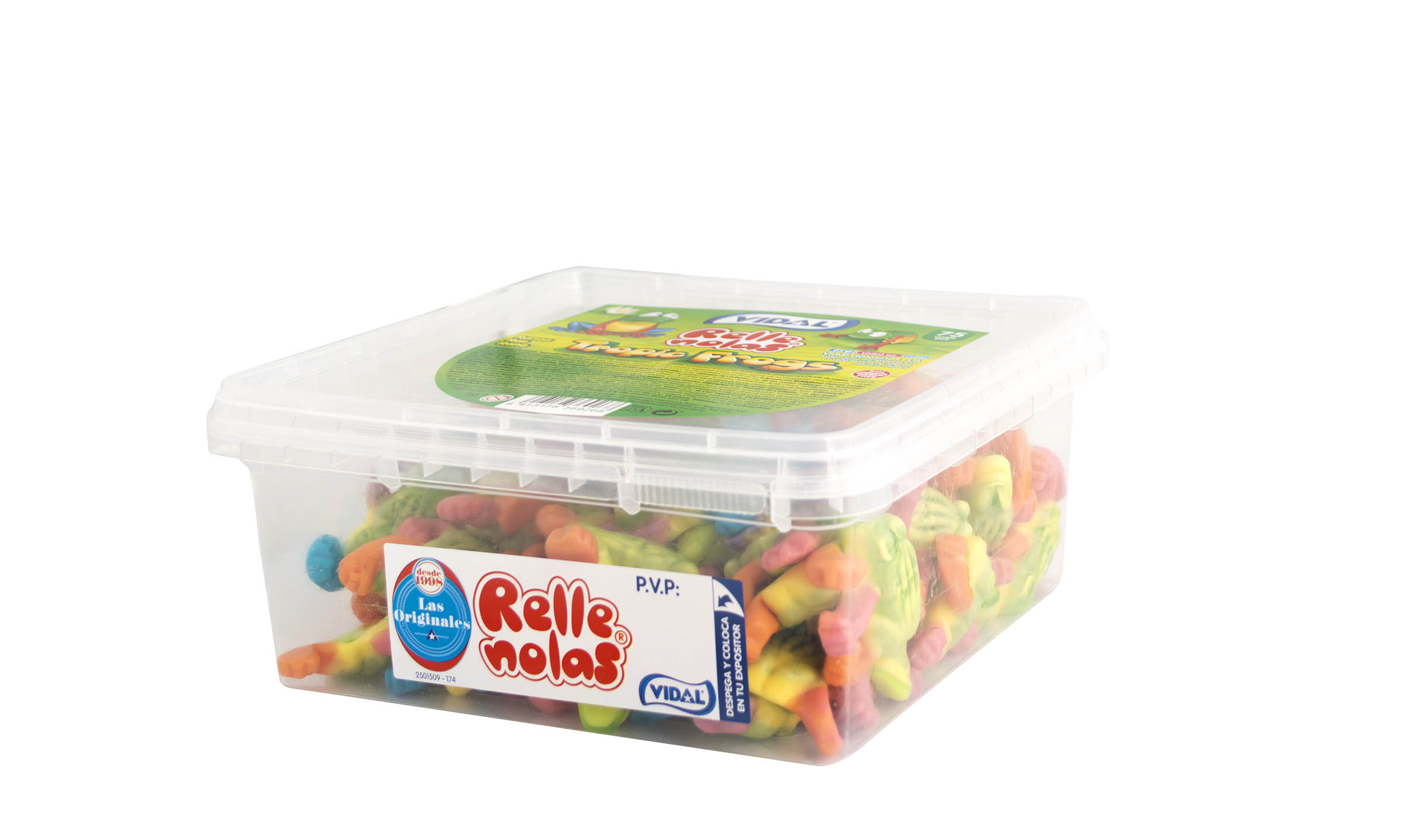 Tropical frogs - želé žáby 10,6g/75ks