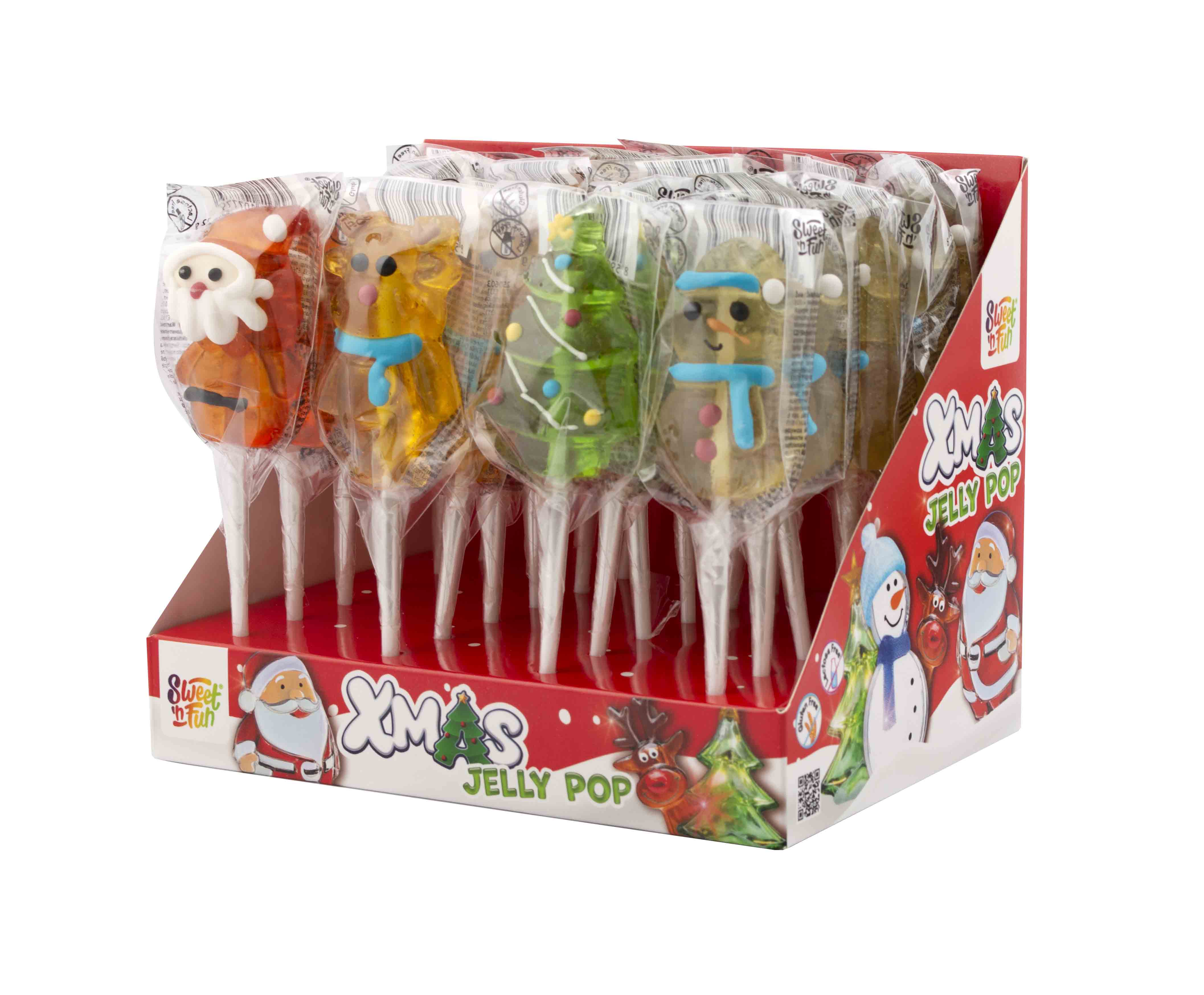 Xmas Jelly Pop - želé figurka 22g