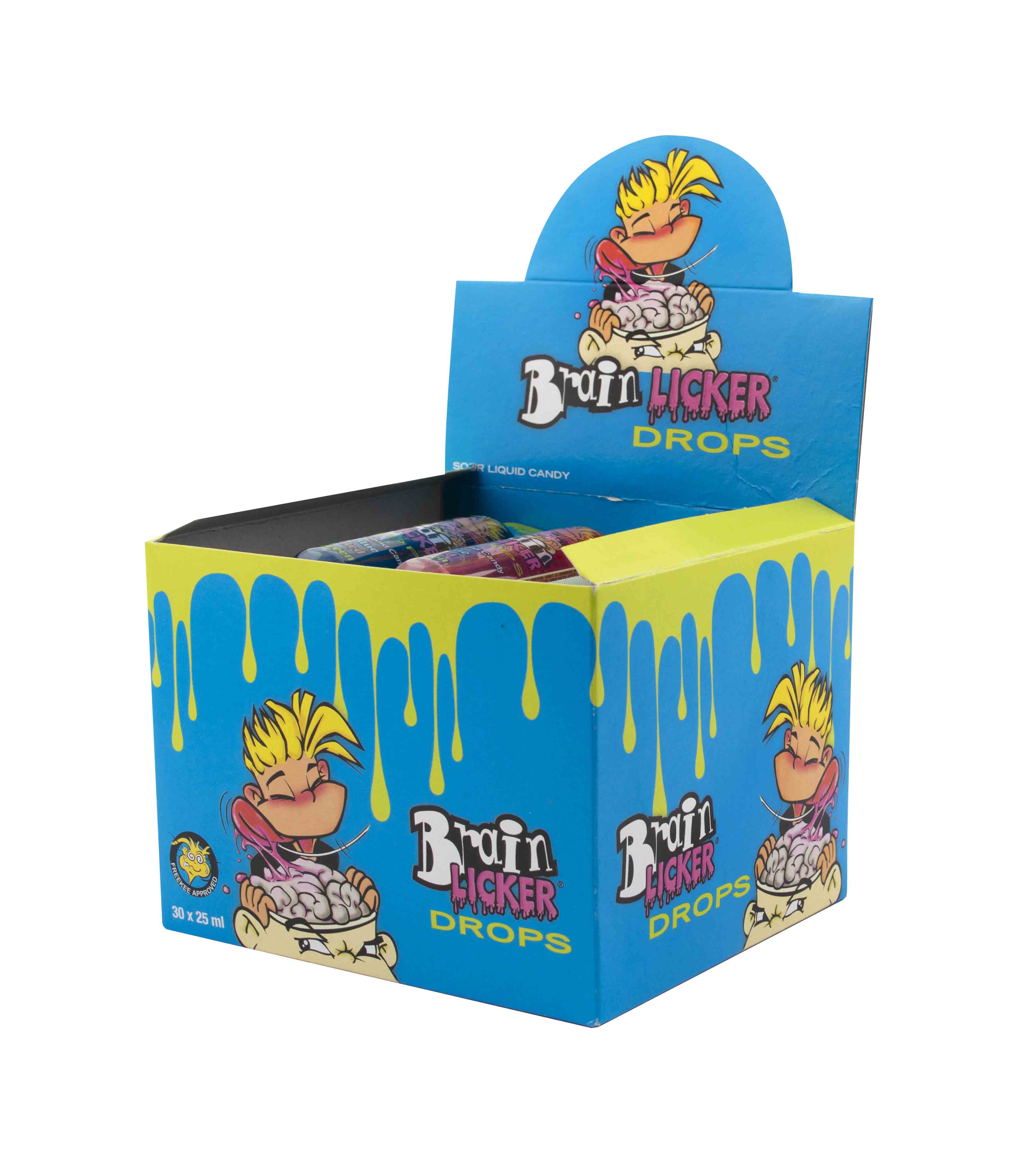 Brain licker drops - kyselé kapky s barvícím efektem 25 ml