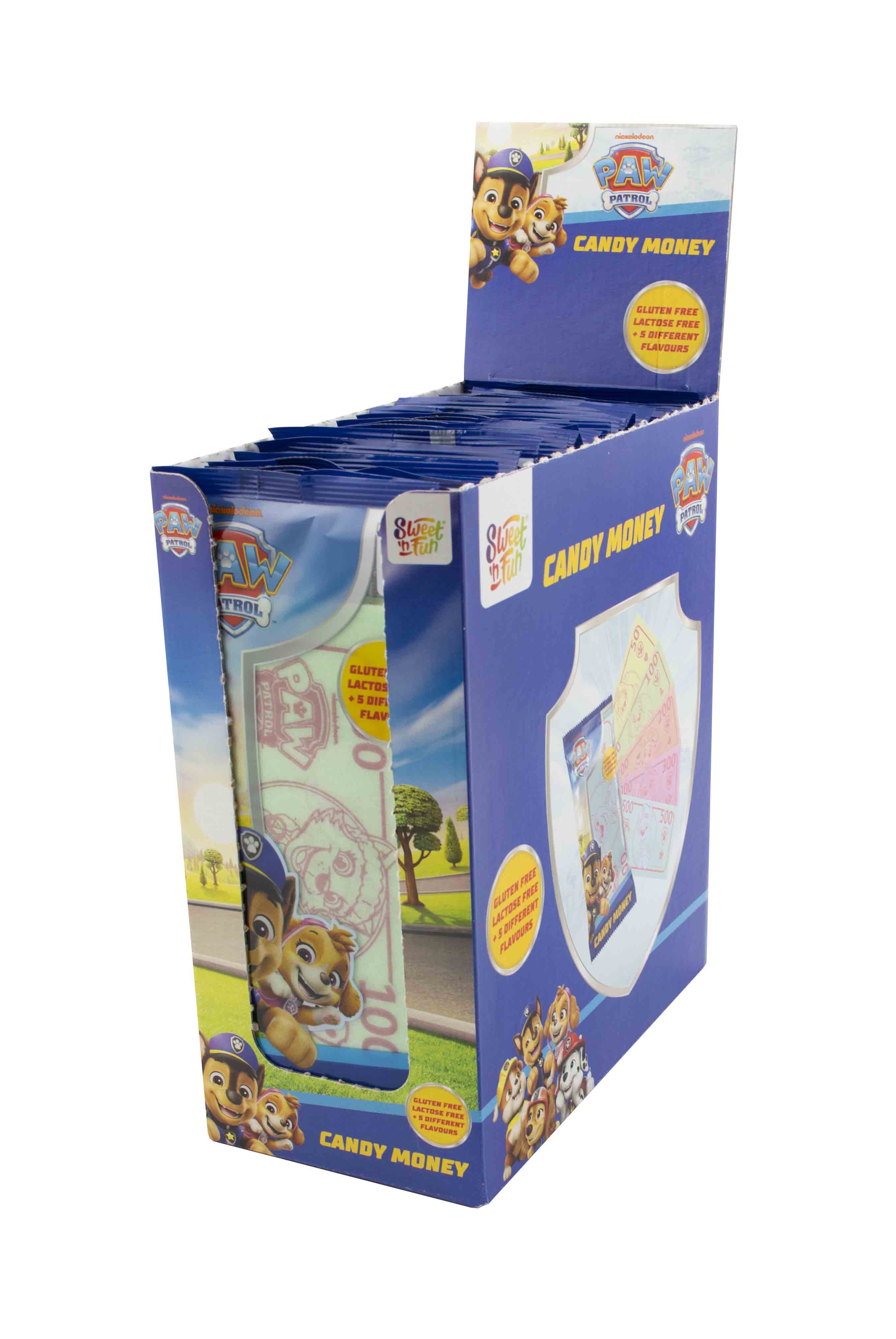 Paw Patrol Candy Money – jedlé bankovky (více příchutí) 10g