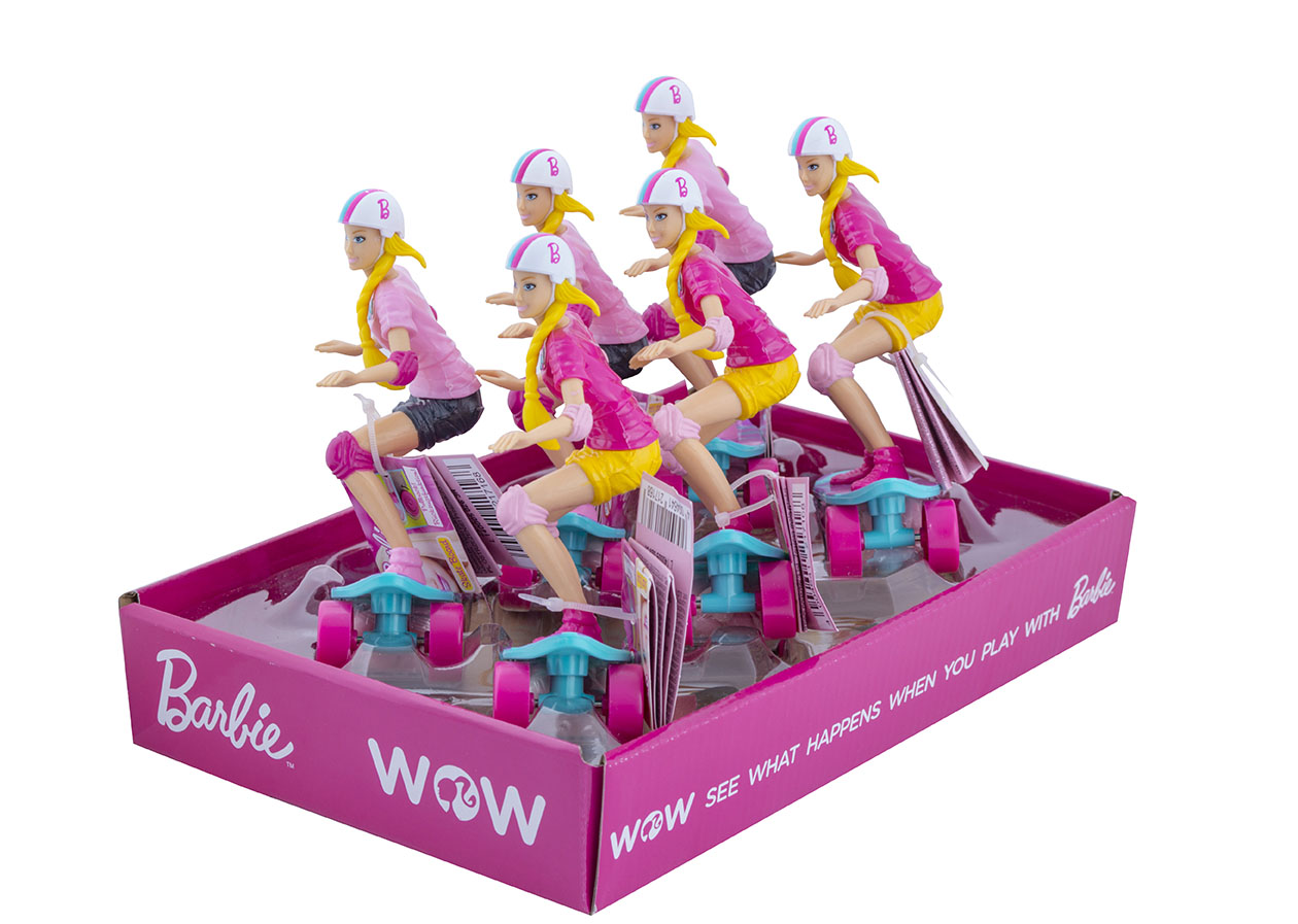 Barbie scateboard s cukrovinkou 12g