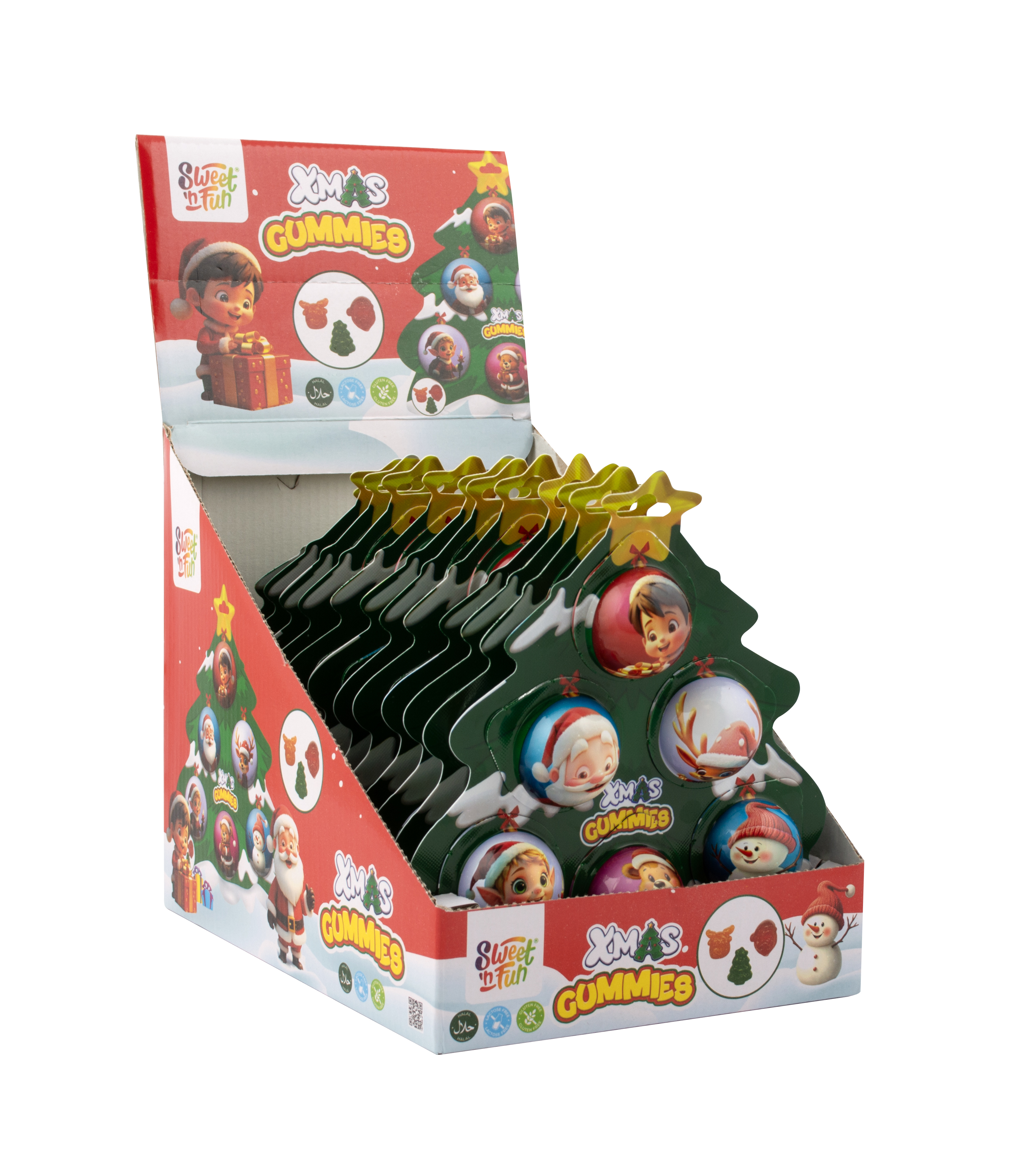 Xmas gummies in blister - želé 30g