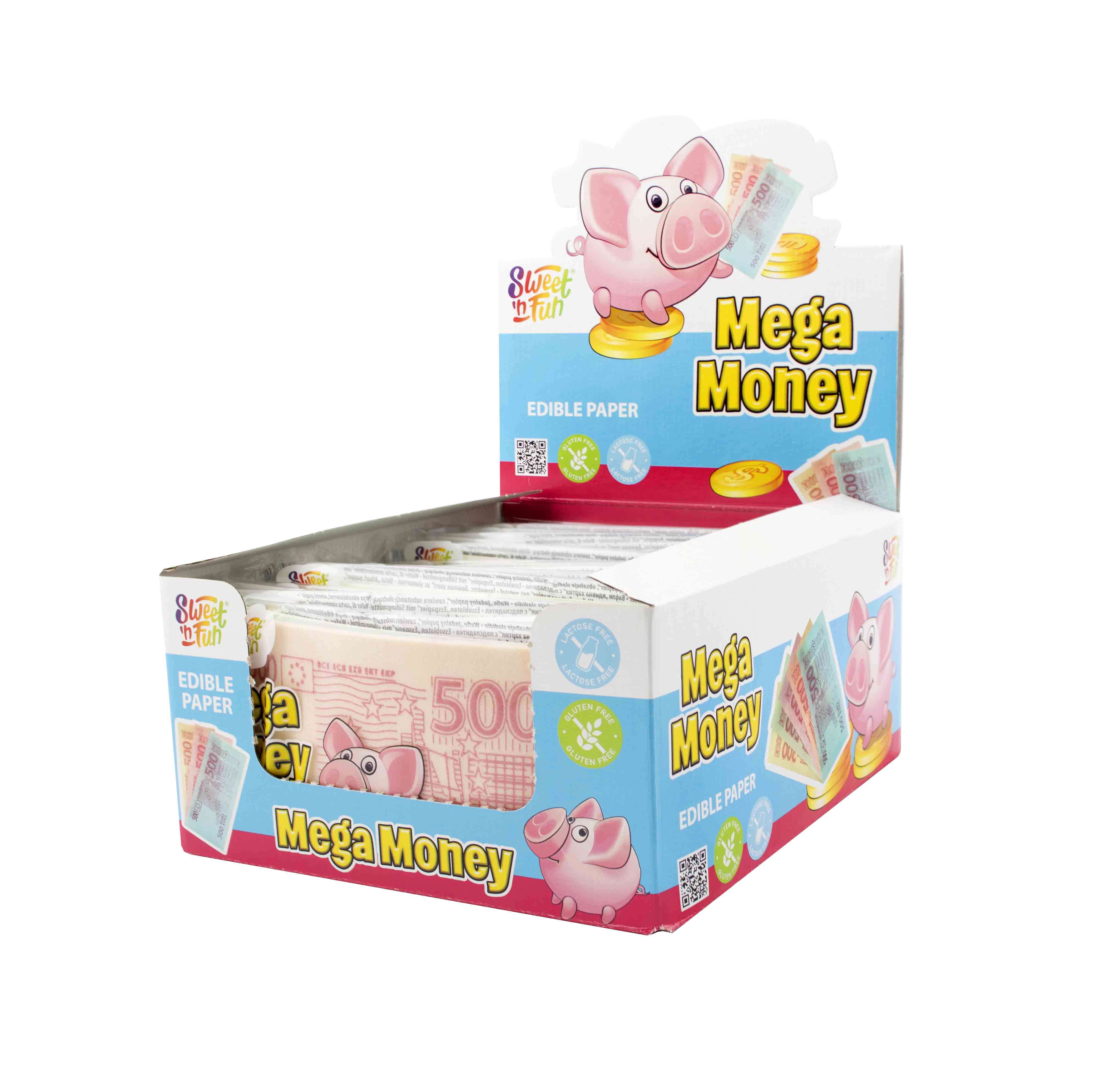 Mega Money - jedlé bankovky v sáčku 10g